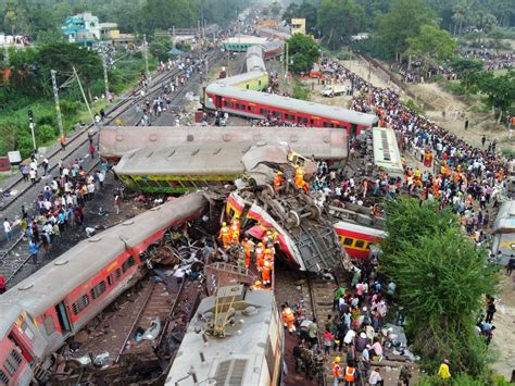 Indian railways official says error in signaling system led to crash that killed over 300 people